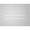 Ekena Millwork Vertical Surface Mount PVC Gable Vent: Functional, w/ 3-1/2"W x 1"P Standard Frame, 24"W x 18"H GVPVE24X1801SF - alternate 5